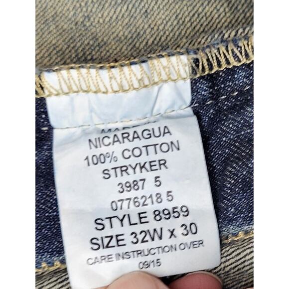 Red Camel Jeans Mens Actual 32x29 Blue Medium Wash Straight Leg - Picture 11 of 15